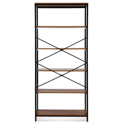 5-tier Rustic Bookshelf