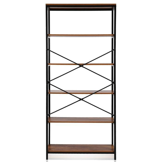 5-tier Rustic Bookshelf