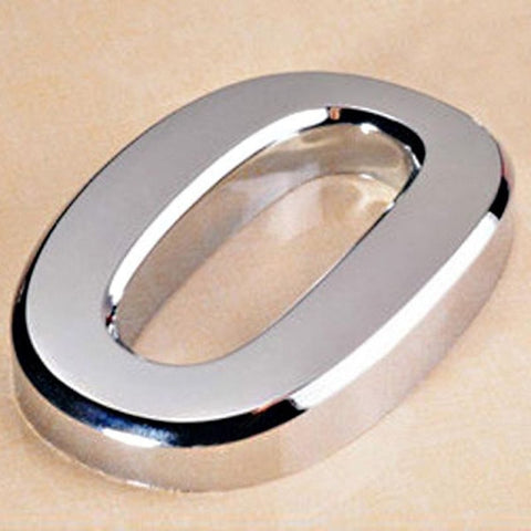 Chrome Plated House Number