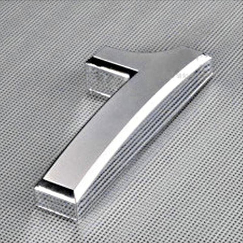 Chrome Plated House Number