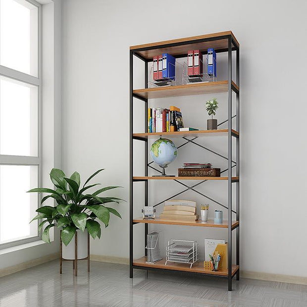5-tier Rustic Bookshelf