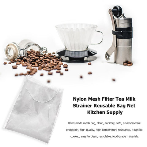 Reusable Almond Milk Strainer Mesh Bag