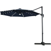 10ft Solar LED Patio Umbrella
